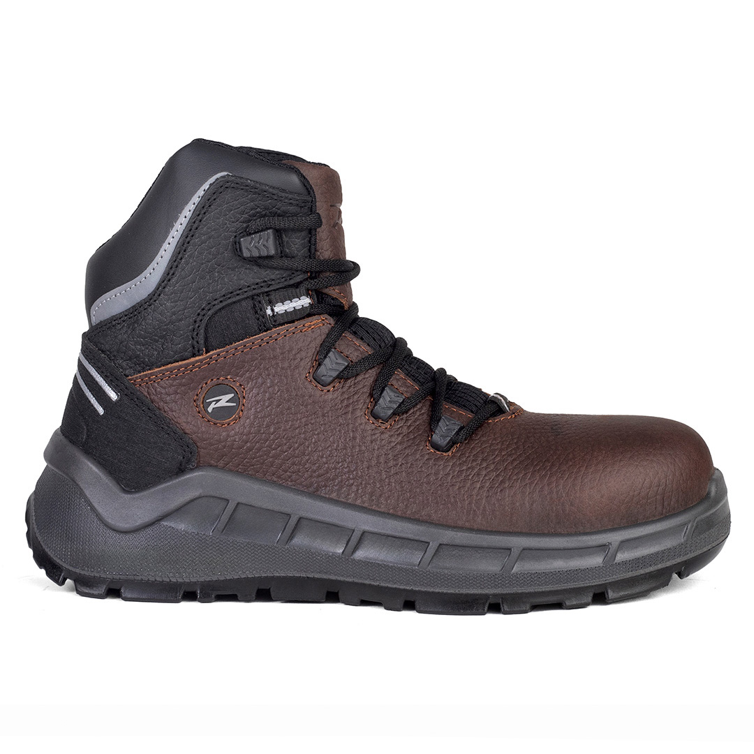 work boots zeus rodio - dark brown + black - Image 2