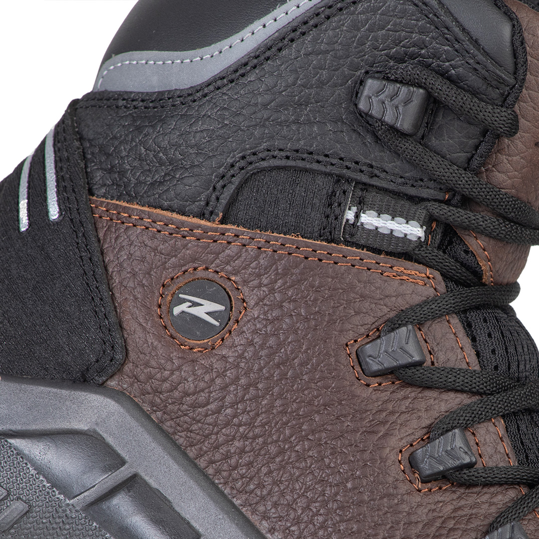 work boots zeus rodio - dark brown + black - Image 3