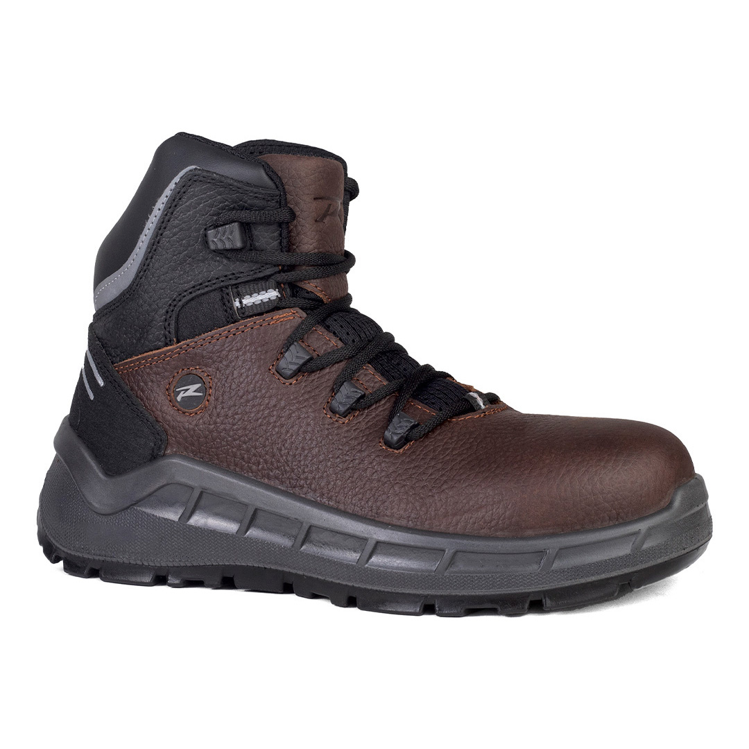 work boots zeus rodio - dark brown + black - Image 4