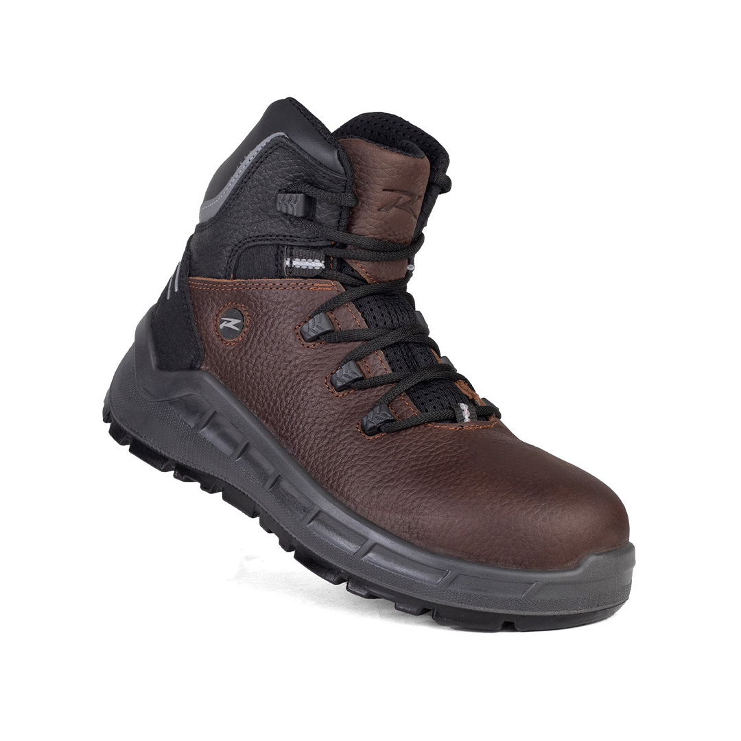 work boots zeus rodio - dark brown + black - Image 6