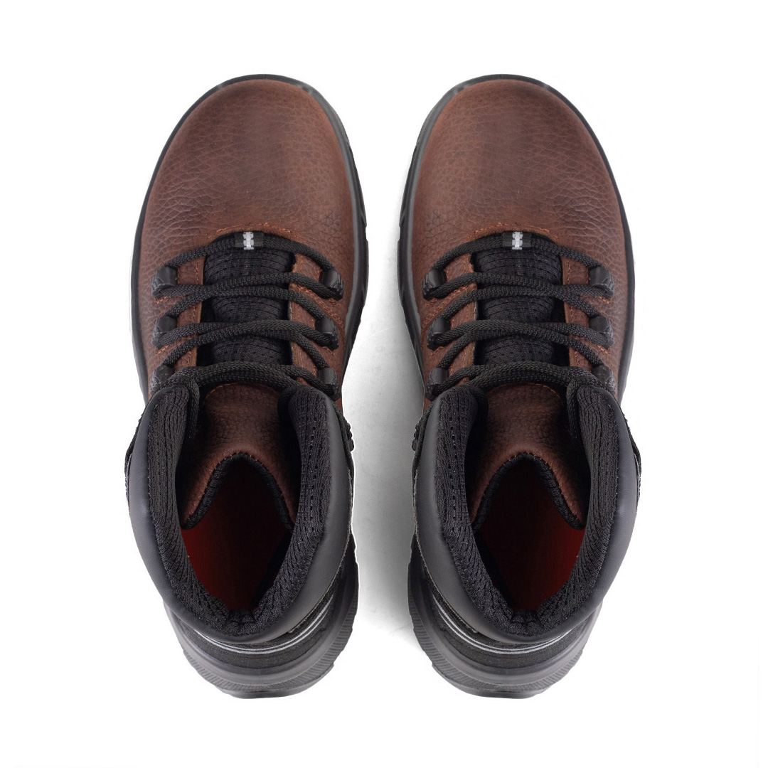 work boots zeus rodio - dark brown + black - Image 8