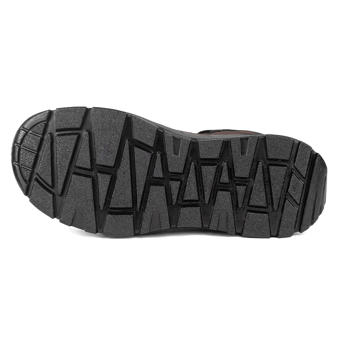 work boots zeus rodio - dark brown + black - Image 9